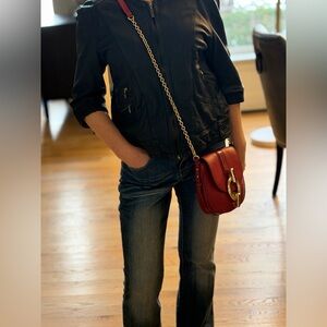 Diane von Furstenberg Sutra Mini in Lipstick Red